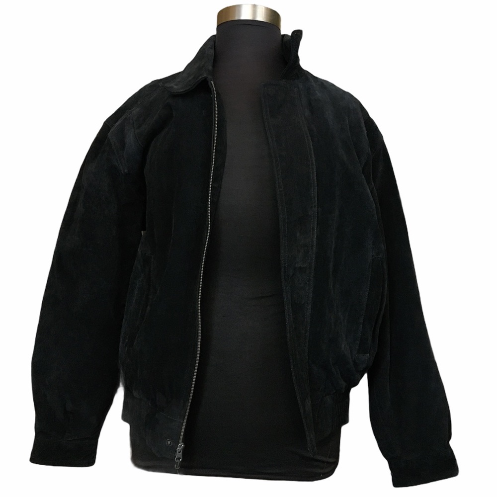 EUC G - III Black Leather Jacket Size XL